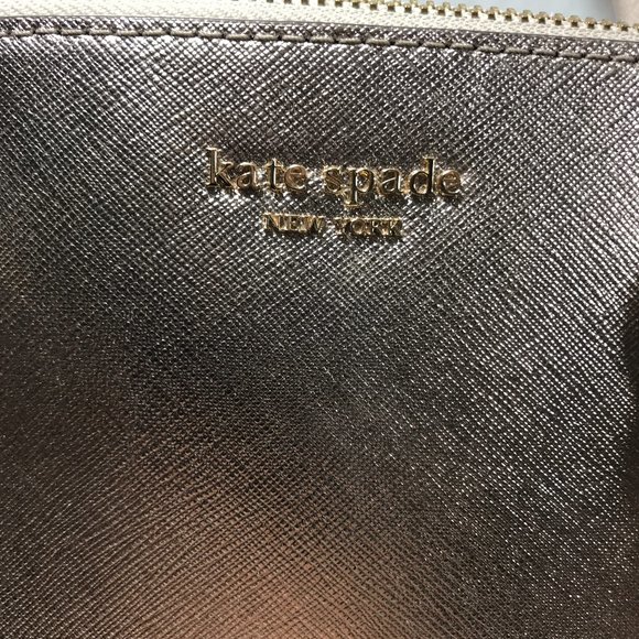 Kate Spade Reiley Laurel Way Rose Gold Satchel - Picture 2 of 10